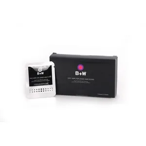دستمال مرطوب تمیزکننده لنز دوربین بی پلاس دبلیو مدل B+W ESAY-WIPE بسته 12 عددی