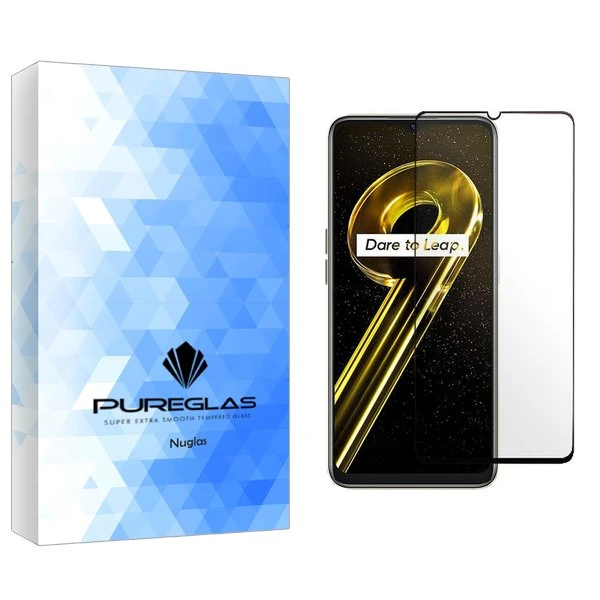 محافظ صفحه نمایش شیشه ای پیور گلس مدل NueGlas مناسب برای گوشی موبایل ریلمی 9i 5G