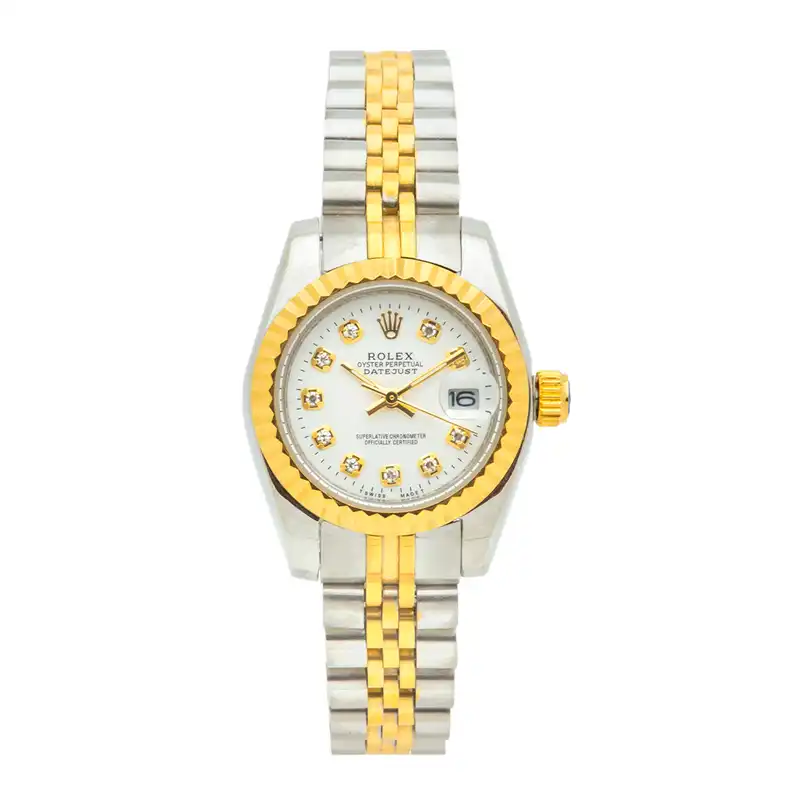 ست ساعت مچی عقربه ای زنانه و مردانه مدل دیت جاست