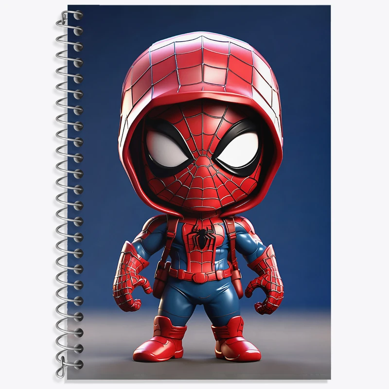 دفتر لغت 50 برگ خندالو طرح مرد عنکبوتی (Spider Man) کد N3342