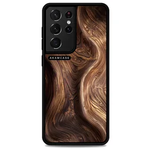 AKAM AMC-WSGS21U-WOOD-8 Cover For Samsung Galaxy S21 Ultra