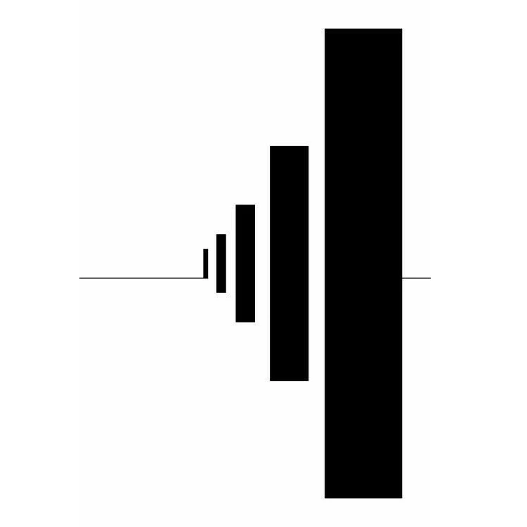 استیکر لپ تاپ طرح مستطیل های بی نهایت کد 502