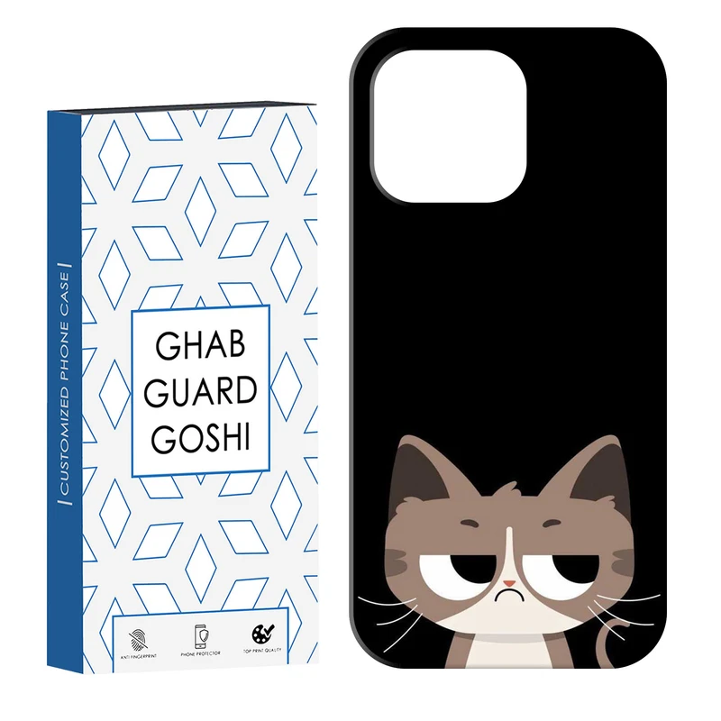 کاور قاب گارد گوشی طرح گربه کد Dimo-886 مناسب برای گوشی موبایل اپل IPHONE 16 PRO   