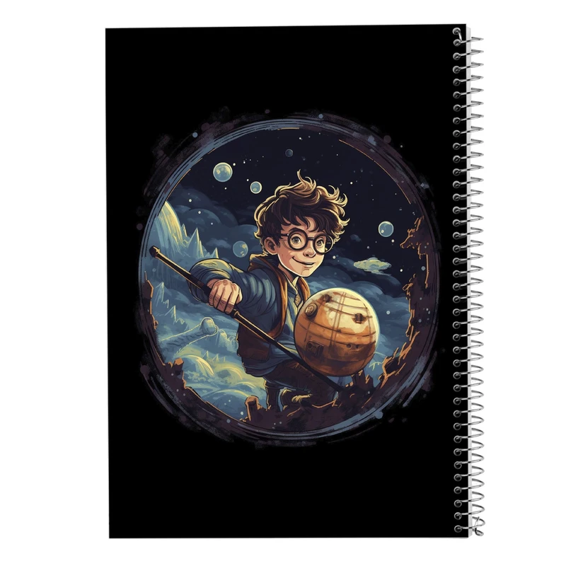 دفتر مشق 50 برگ مدوپد مدل هری پاتر harrypotter کد DF10230