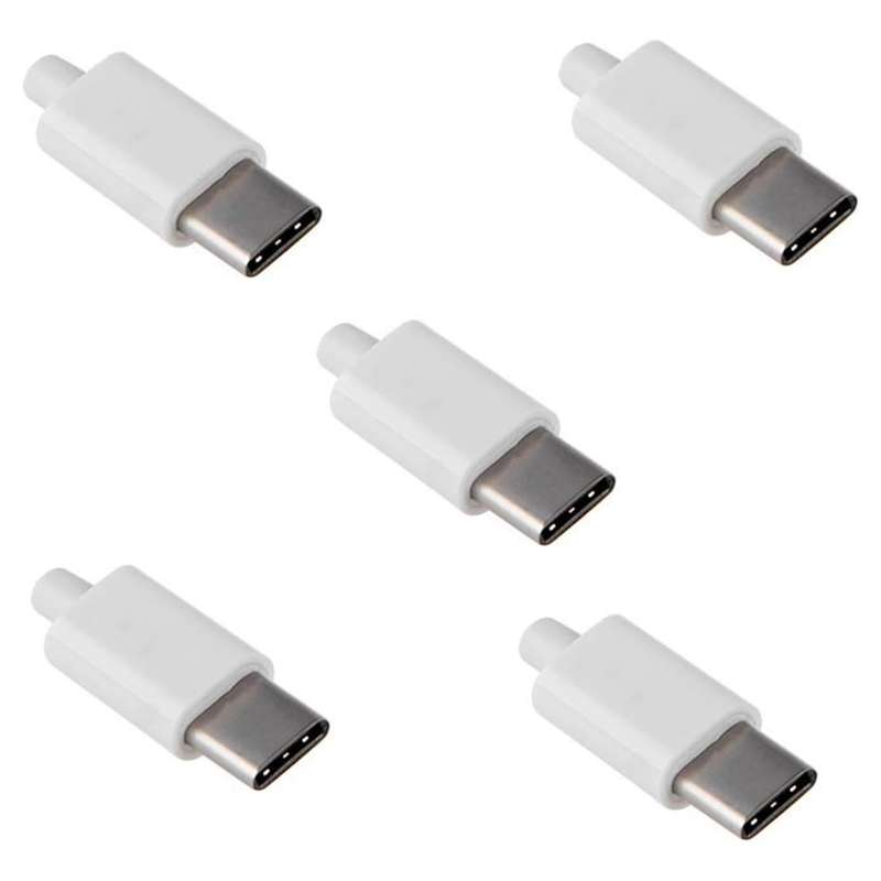 سوکت نری مدل USB-C بسته 5 عددی