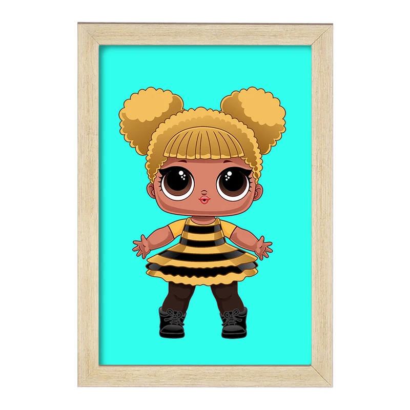 تابلو خندالو مدل عروسک ال او ال LOL کد 27871