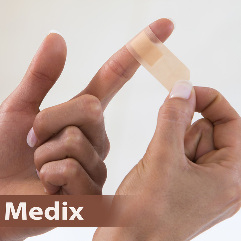 چسب زخم مدیکس مدل Hypoallergic مجموعه 10 عددی