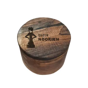 جعبه جواهر چوبی مدل نوریه