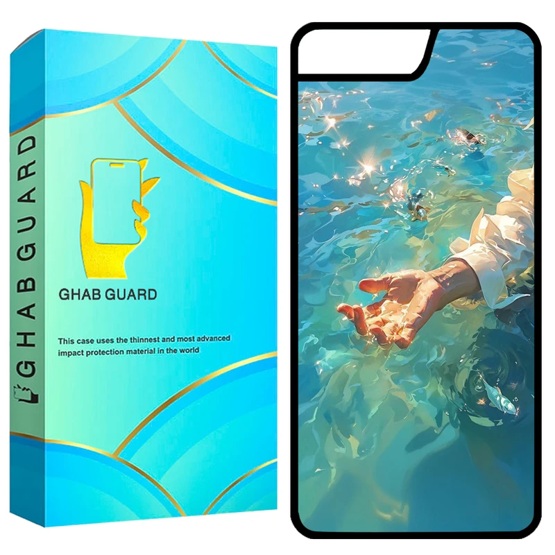 کاور قاب گارد طرح دست مدل GCHP7P مناسب برای گوشی موبایل اپل iPhone 7 Plus / 8 Plus