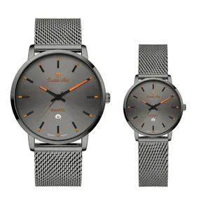 ست ساعت مچی عقربه‌ای  زنانه و مردانه سوئیس آرت مدل 620060/61-09