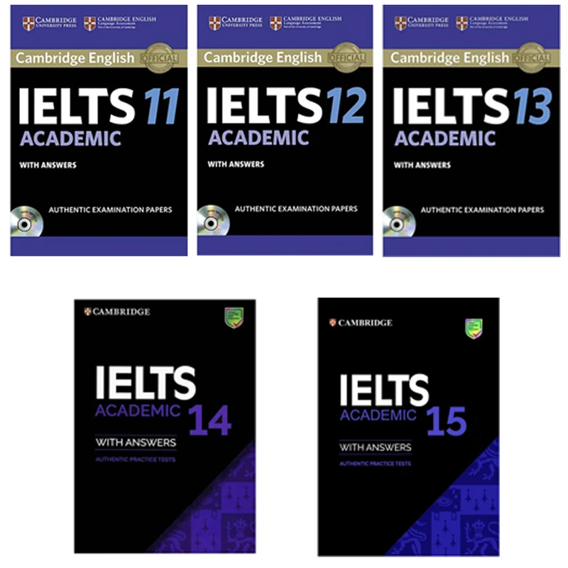 کتاب IELTS CAMBRIDGE ACADEMIC اثر جمعی از نویسندگان انتشارات Cambridge جلدهای 11 تا 15