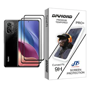 JF Diamond Glass MIX002 Screen Protector For Xiaomi Redmi K40 Pro+ Pack Of 2