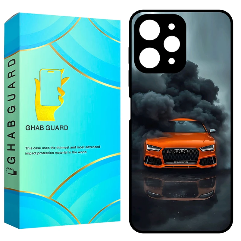 کاور قاب گارد طرح ماشین مدل GCHPN12 مناسب برای گوشی موبایل شیائومی Redmi Note 12 4G