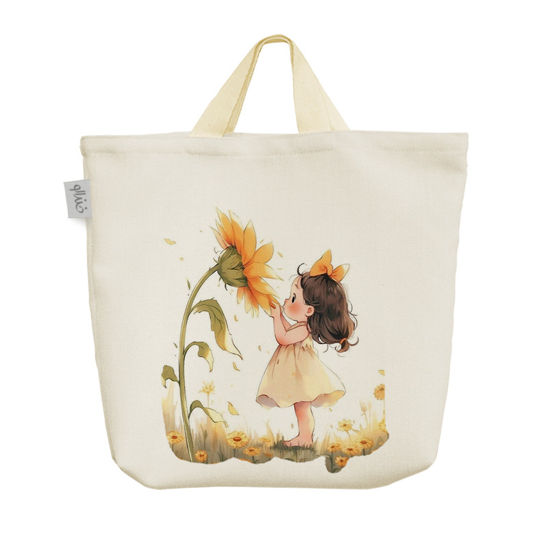 ساک خرید خندالو مدل دخترانه کیوت کد 3573