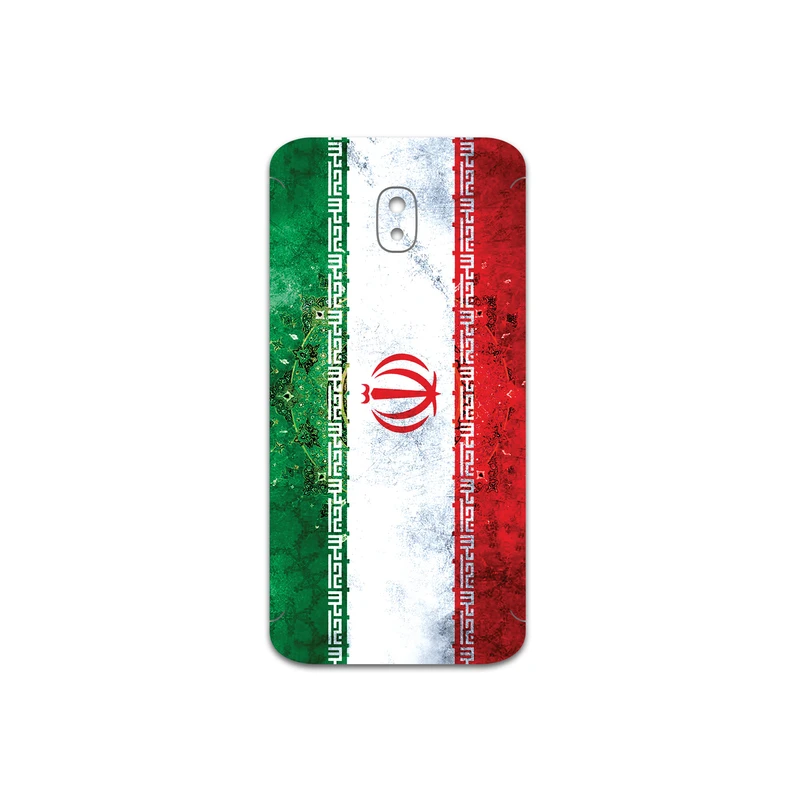 برچسب پوششی ماهوت مدل IRAN-Flag-1 مناسب برای گوشی موبایل سامسونگ Galaxy J3 2017