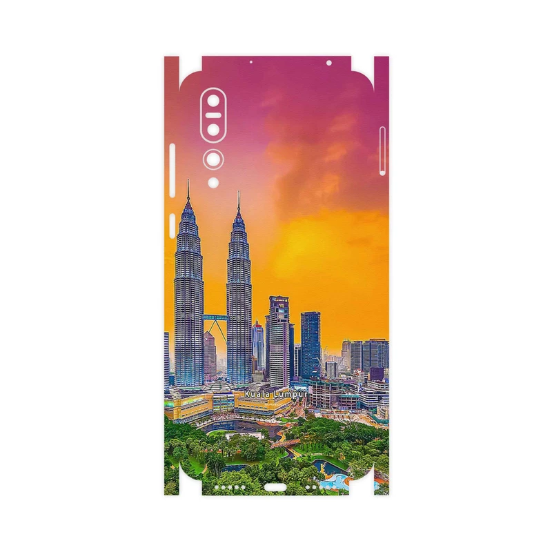 برچسب پوششی ماهوت مدل City of Kuala Lumpur-FullSkin مناسب برای گوشی موبایل هوآوی P20 Pro