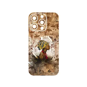 MAHOOT Collage of African Women Cover Sticker for Apple iPhone 14 Pro