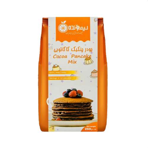 پودر پنکیک کاکائو لیمونده - 250 گرم 