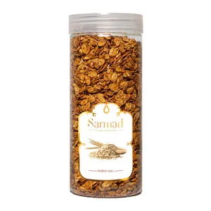 جو دو سر پرک تفت داده با شیره خرما سرمد - 350 گرم