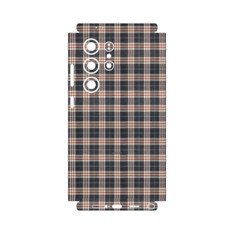 برچسب پوششی ماهوت مدل Fabric Texture 5-FullSkin مناسب برای گوشی موبایل سامسونگ Galaxy S24 Ultra