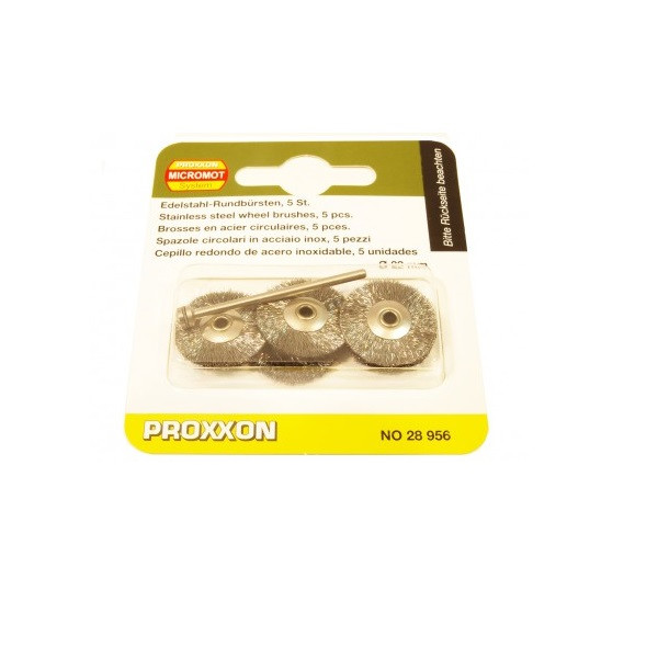 مجموعه 6 عددی برس فولادی پروکسون کد 28956