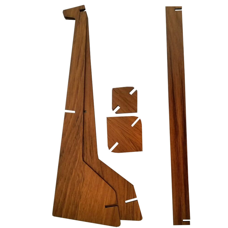 پایه خنک کننده لپ تاپ گردویی