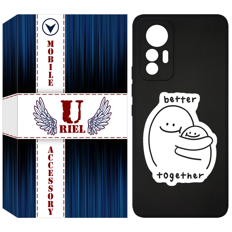 کاور یوریل مدل KSH کد 90 طرح Together مناسب برای گوشی موبایل شیائومی 12 Lite