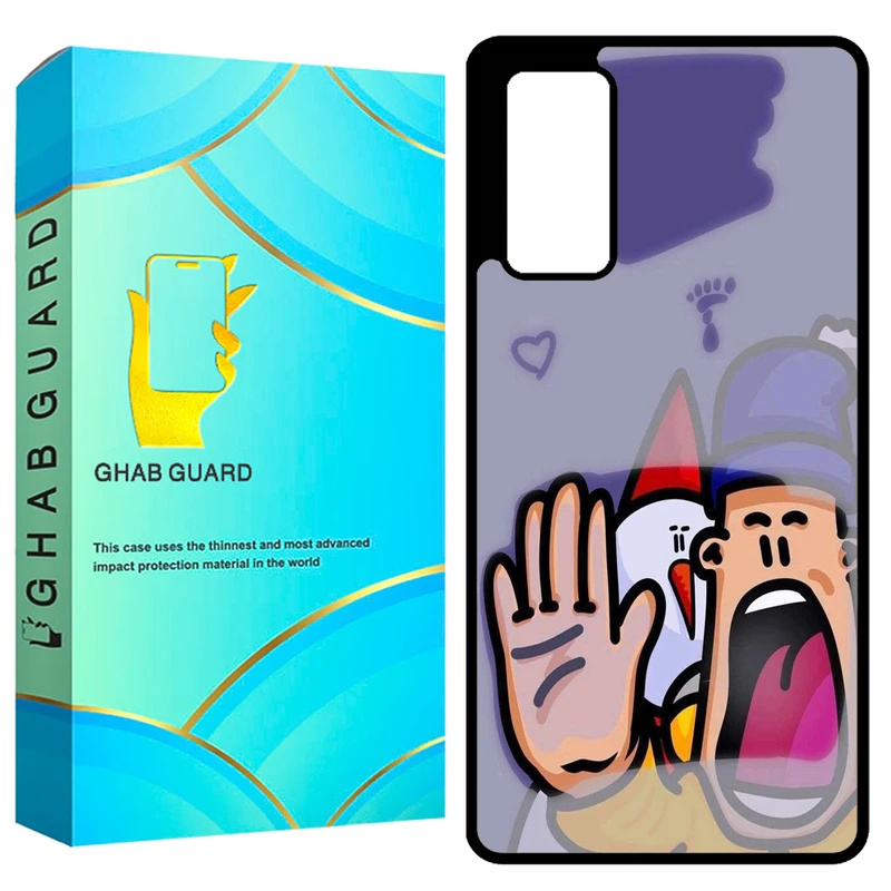 کاور قاب گارد طرح آدم برفی مدل GCHPS20F مناسب برای گوشی موبایل سامسونگ Galaxy S20 FE 4G / S20 FE 5G / S20 FE 2022