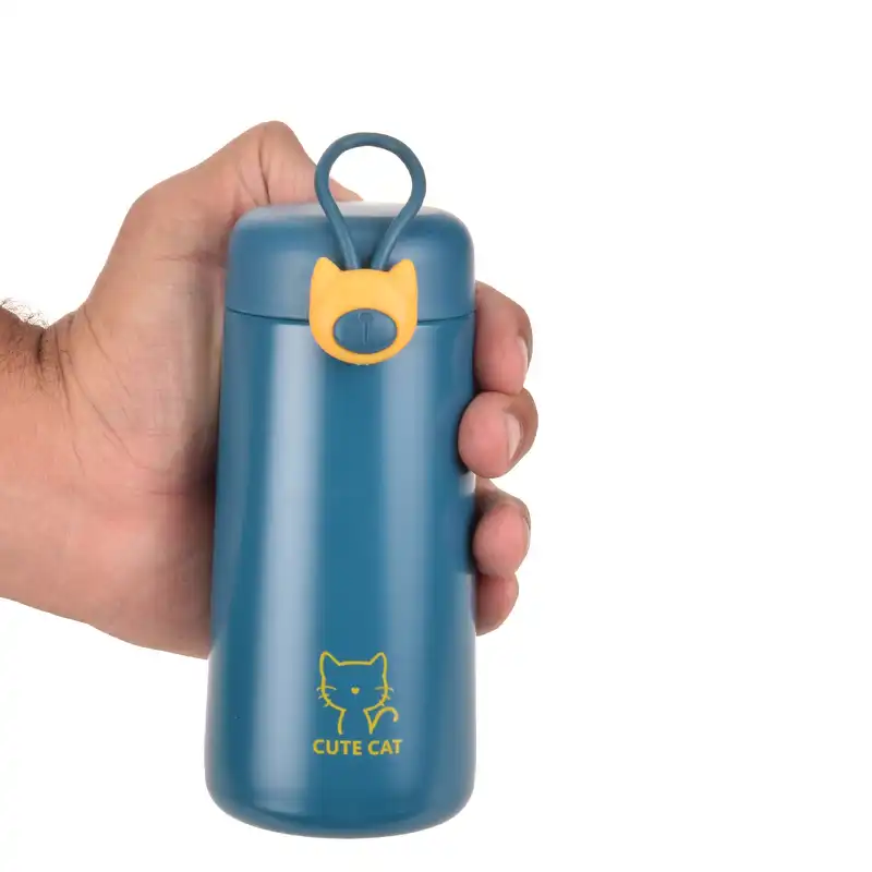 فلاسک کودک مدل گربه گنجایش 270 میلی لیتر