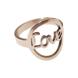 بند انگشتی زنانه مدل LOVE کد 4968