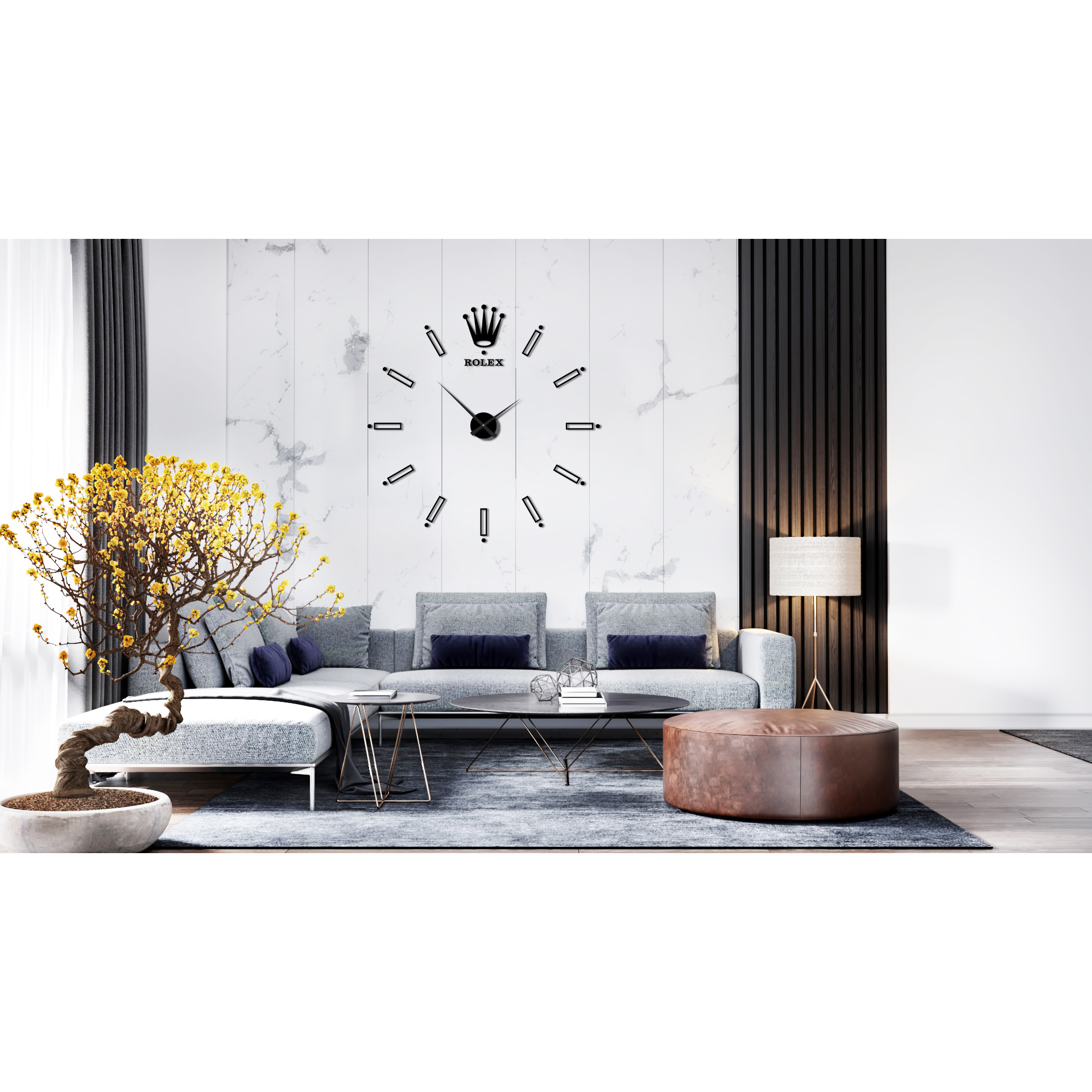 ساعت دیواری پدیده شاپ مدل SM046