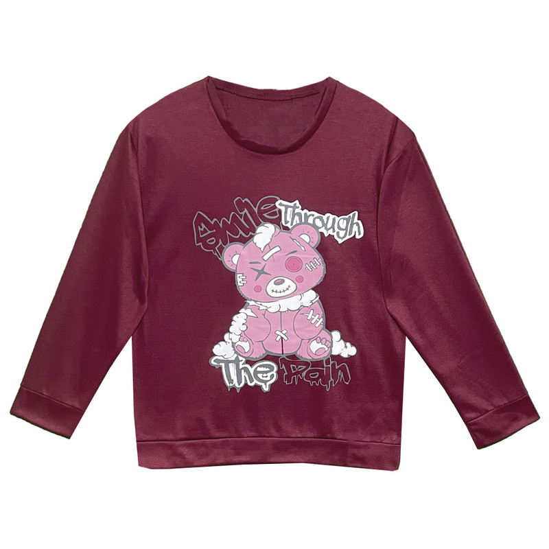 ست سویشرت و شلوار زنانه مدل 74152