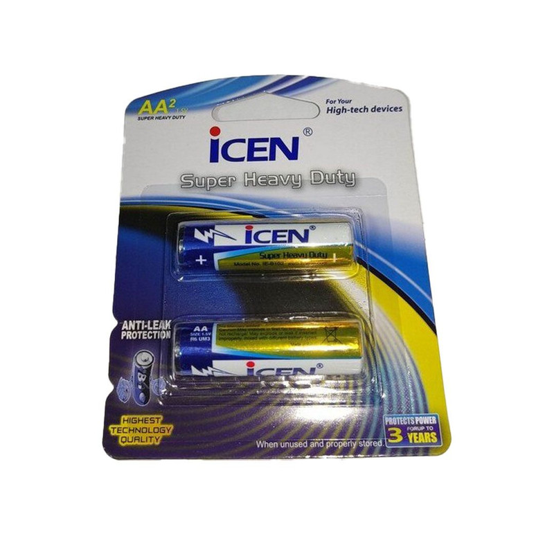 باتری قلمی آی سن مدل Super Heavy Duty بسته ۲ عددی