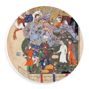 دیوارکوب طرح نگارگری داستان سیاوش مدل wtb247