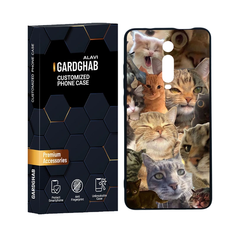 کاور گارد قاب علوی مدل دورژله ای حیوانات مناسب برای گوشی موبایل شیائومی Redmi K20 Pro