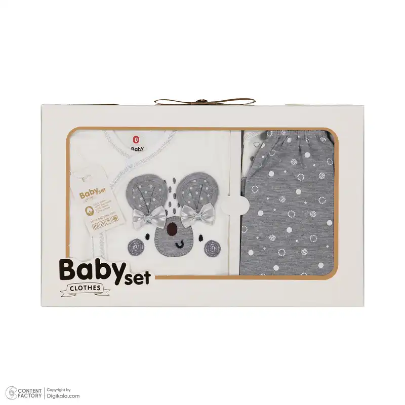 ست 5 تکه لباس نوزادی مدل موش