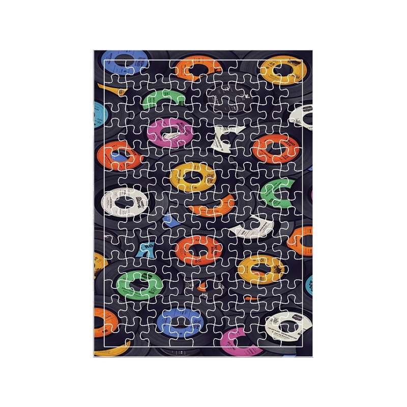 پازل117 تکه مدل صفحه گرامافون کد 174