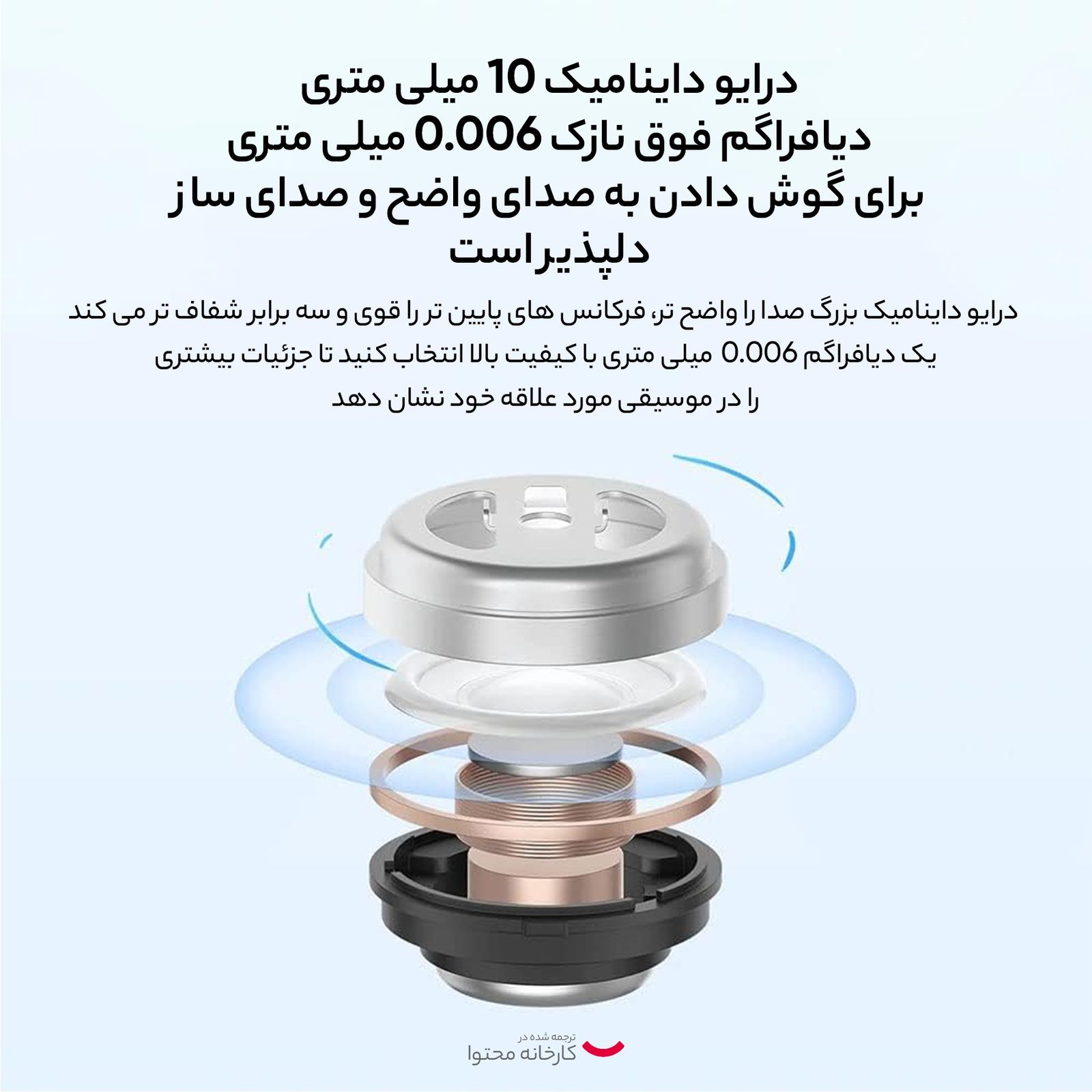 هدفون بلوتوثی شیائومی مدل SNA REDUCTION REDMI BUDS 4 PRO BUDS - - 10