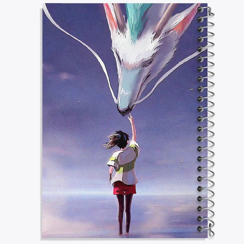 دفتر نت موسیقی 50 برگ خندالو مدل هاکو و چیهیرو انیمه شهر اشباح Spirited Away کد 12098