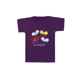 تی شرت آستین کوتاه دخترانه مدل BU2