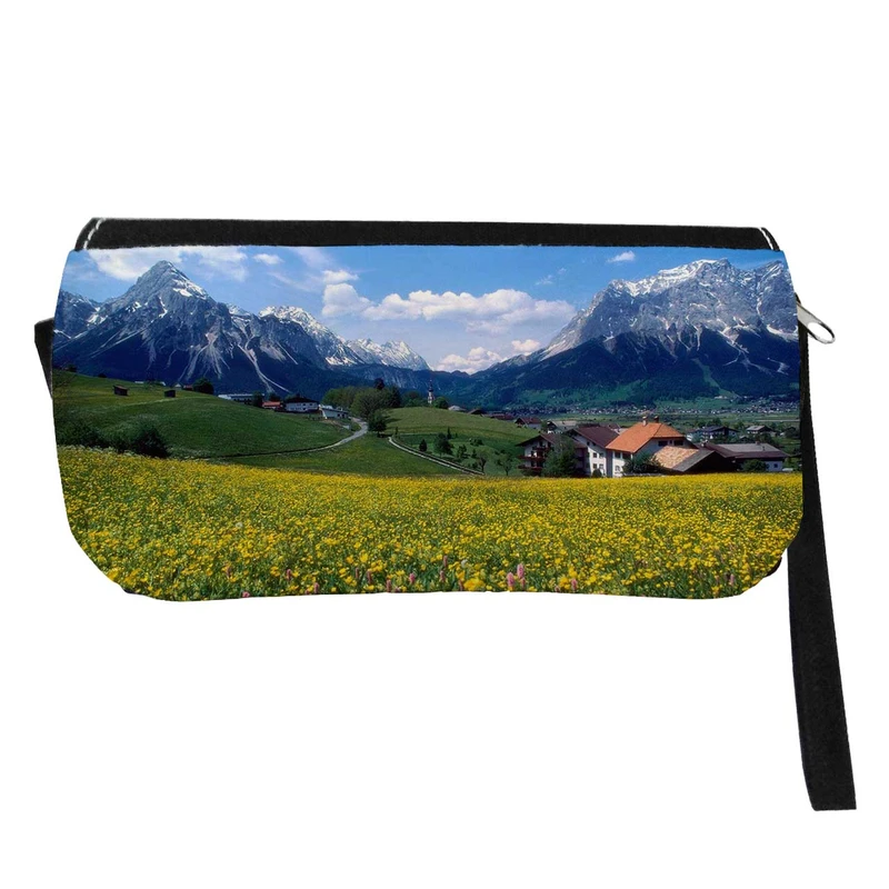   جامدادی مدل دوزیپ طرح بهار سوئیس کد NI728