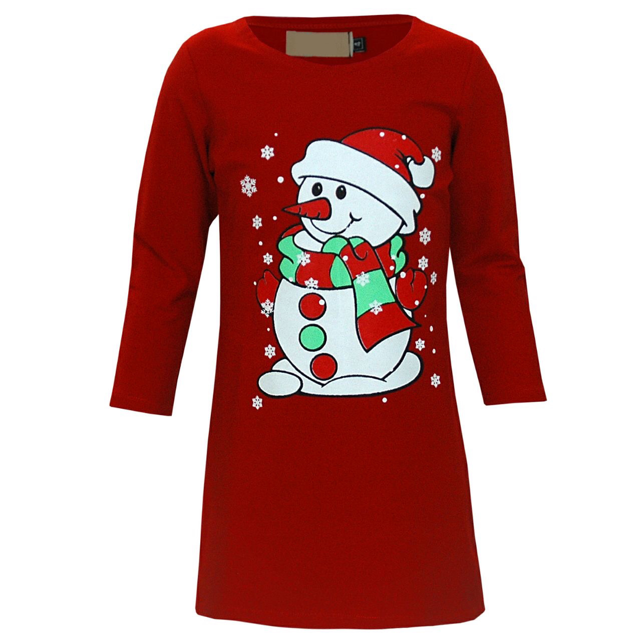 پیراهن دخترانه مدل 496 رنگ قرمز