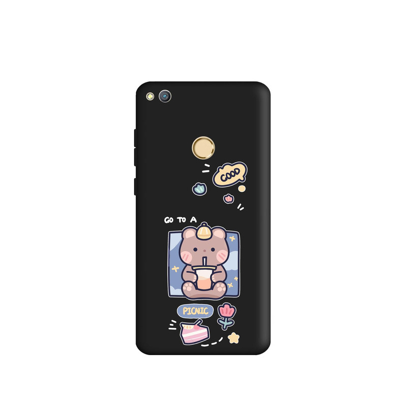 کاور طرح خرس شکمو کد m3410 مناسب برای گوشی موبایل آنر 8 Lite
