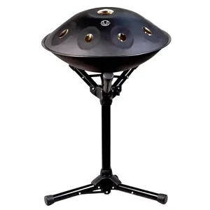 هنگ درام 9 نوت یونیک پن مدل player promax matt black a16 به همراه پایه