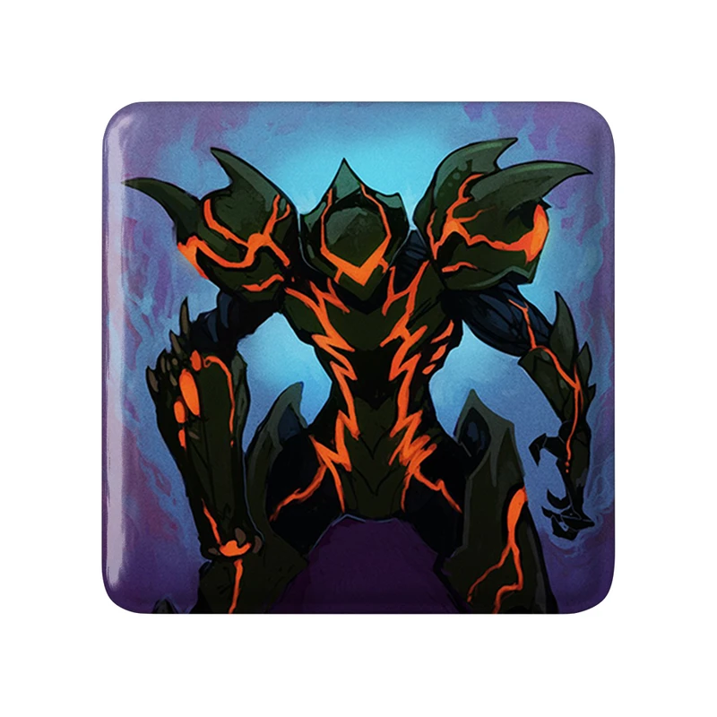 مگنت خندالو طرح بازی متروید (Metroid) مدل مربعی کد 35646