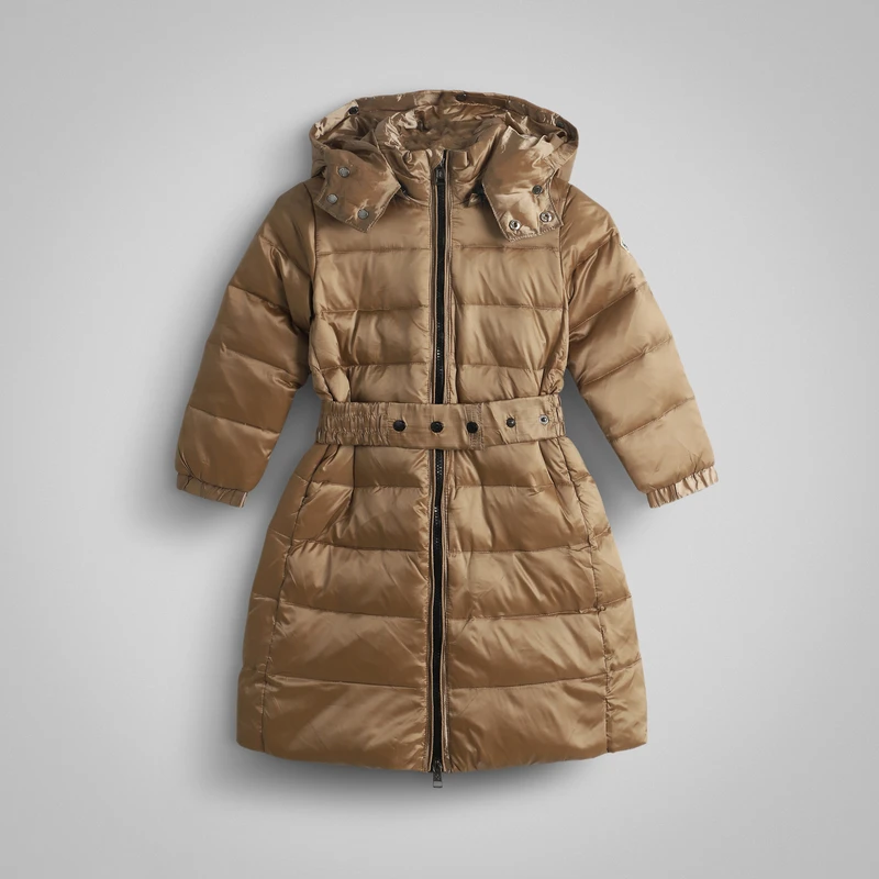 کاپشن بلند دخترانه مون کلر مدل amz318