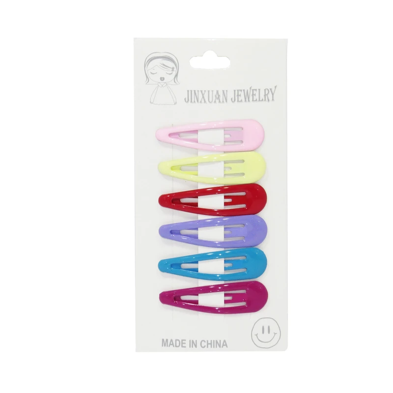 گیره مو زنانه مدل EI 46 مجموعه 6 عددی