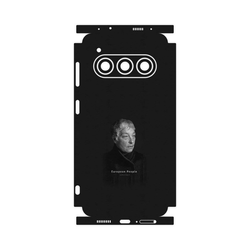 برچسب پوششی ماهوت مدل Portrait of a European Woman-FullSkin مناسب برای گوشی موبایل داریا Bond II 5G