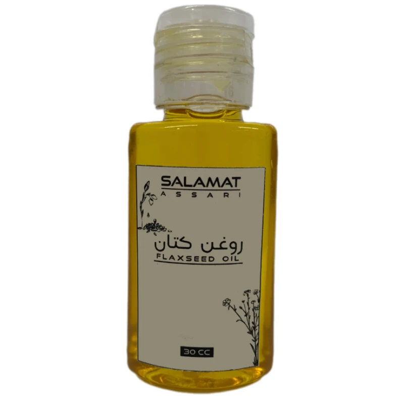 روغن کتان مدل 01  حجم 30 میلی لیتر