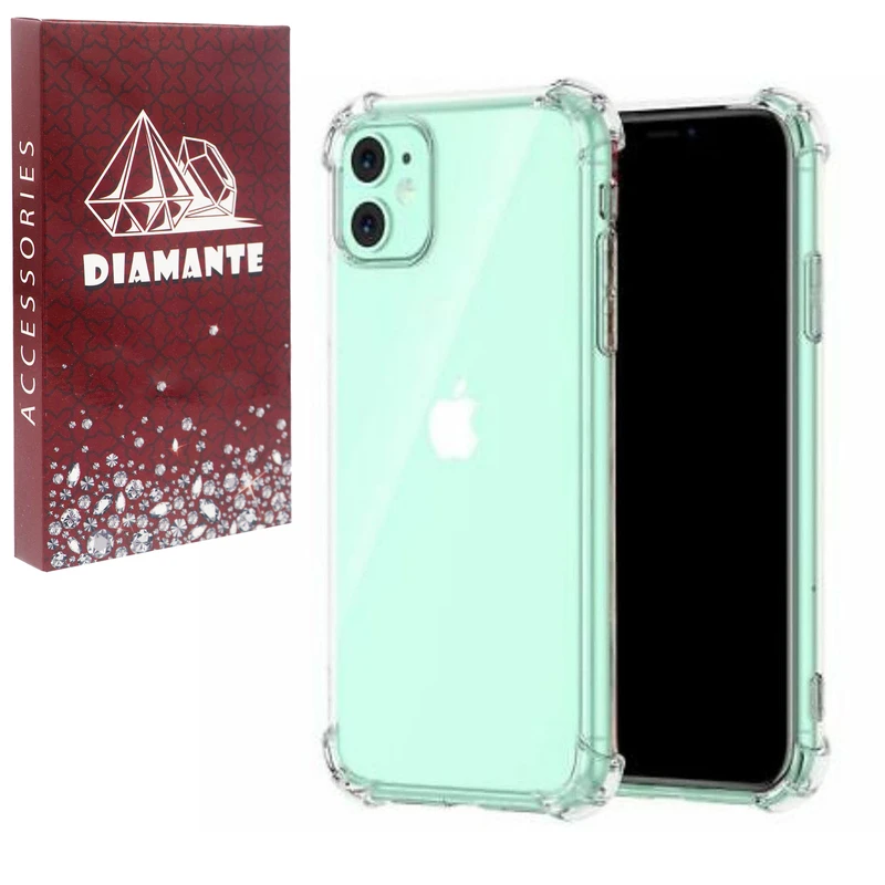 کاور دیامانته مدل بی رنگ مناسب برای گوشی موبایل اپل iPhone 11